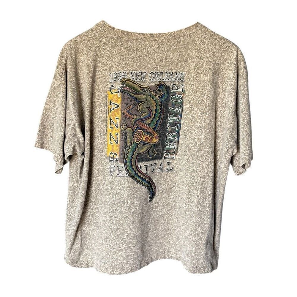 Limited Edition New Orleans Jazz Fest 1998 size S/M Rare Collectors T-shirt